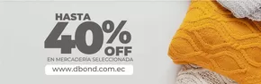 Catálogo DBOND en Ambato | Hasta 40 % Off  | 2025-01-10T00:00:00.000Z - 2025-03-31T00:00:00.000Z