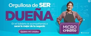 Catálogo Banco Solidario Conmigo | Micro Crédito  | 2025-01-16T00:00:00.000Z - 2025-03-31T00:00:00.000Z