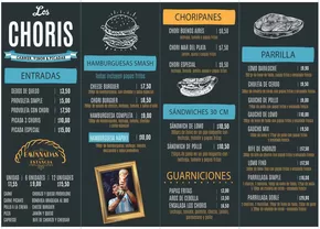 Catálogo Los Choris |  Los Choris Menu | 2025-02-05T00:00:00.000Z - 2025-03-31T00:00:00.000Z