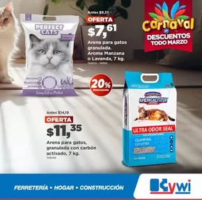 Catálogo Kywi | Arena para gatos granulada | 2025-03-03T00:00:00.000Z - 2025-03-31T00:00:00.000Z