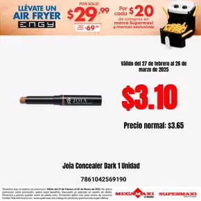 Catálogo Megamaxi en Manta | Joia Concealer Dark | 2025-03-04T00:00:00.000Z - 2025-03-26T00:00:00.000Z