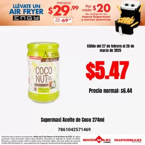 Catálogo Megamaxi en Manta | Excelente oferta para cazadores de gangas | 2025-03-05T00:00:00.000Z - 2025-03-26T00:00:00.000Z