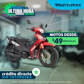 Catálogo Marcimex | Promos de Ultima Hora  | 2025-03-17T00:00:00.000Z - 2025-03-31T00:00:00.000Z