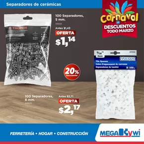 Catálogo Kywi | Separadores de Cerámicas | 2025-03-18T00:00:00.000Z - 2025-03-31T00:00:00.000Z