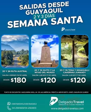 Catálogo Delgado Travel | Salidas Desde Guayaquil | 2025-03-20T00:00:00.000Z - 2025-04-18T00:00:00.000Z