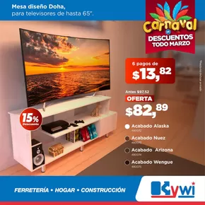 Catálogo Kywi | Mesa diseño Doha  | 2025-03-20T00:00:00.000Z - 2025-03-31T00:00:00.000Z