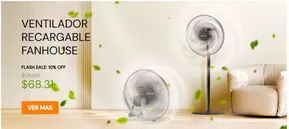 Catálogo Marriott Almacenes en Quito | Ventilador Recargable Fanhouse | 2025-03-21T00:00:00.000Z - 2025-03-31T00:00:00.000Z