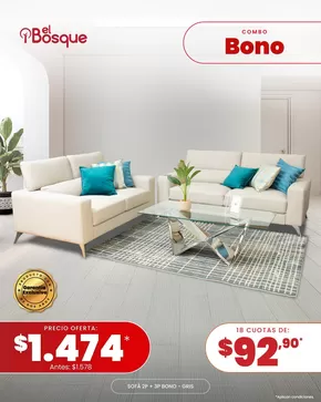 Catálogo Muebles el Bosque en Machala | Ofertas y gangas exclusivas | 2025-03-25T00:00:00.000Z - 2025-03-31T00:00:00.000Z