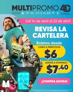 Catálogo Multicines | Revida la Cartelera | 2025-04-15T00:00:00.000Z - 2025-04-23T00:00:00.000Z