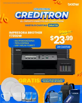 Catálogo Computron | Impresora Brother | 2025-04-22T00:00:00.000Z - 2025-04-27T00:00:00.000Z