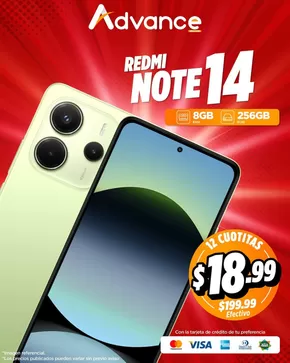 Catálogo Advance | Ofertas especiales atractivas para todos | 2025-04-22T00:00:00.000Z - 2025-04-27T00:00:00.000Z