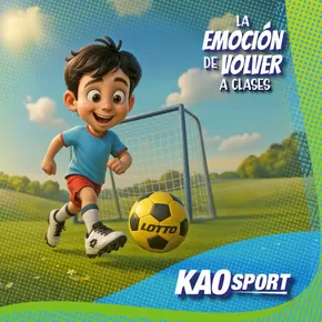 Catálogo Kao Sports Center | LA emovion de volver a clases | 2025-04-22T00:00:00.000Z - 2025-04-27T00:00:00.000Z