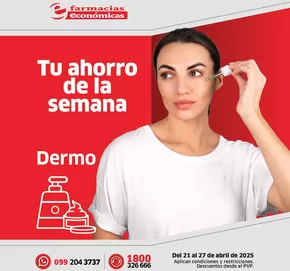 Catálogo Farmacias Económicas en Samborondón | Catálogo Farmacias Económicas | 2025-04-21T00:00:00.000Z - 2025-04-27T00:00:00.000Z