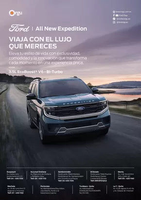 Catálogo Ford en Duran | Ford All New Expedition | 2025-05-02T00:00:00.000Z - 2026-01-01T00:00:00.000Z