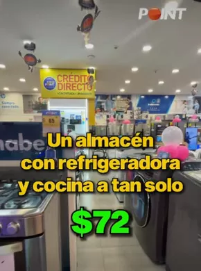 Catálogo Point en Quito | Un almacen con refrigeradorea y cocina a tan solo $74 | 2025-05-05T00:00:00.000Z - 2025-05-11T00:00:00.000Z