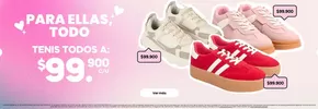 Para ellas todo tenis todos a $99.900