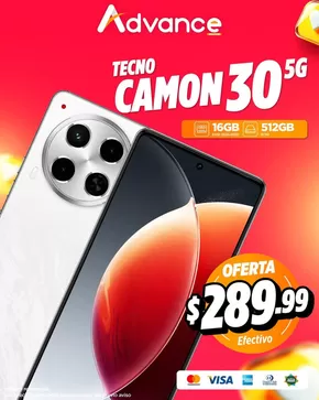 Catálogo Advance | Tecno camon30 5G | 2025-05-05T00:00:00.000Z - 2025-05-11T00:00:00.000Z