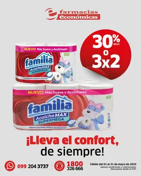 Catálogo Farmacias Económicas | Lleva el confort de siempre | 2025-05-01T00:00:00.000Z - 2025-05-31T00:00:00.000Z