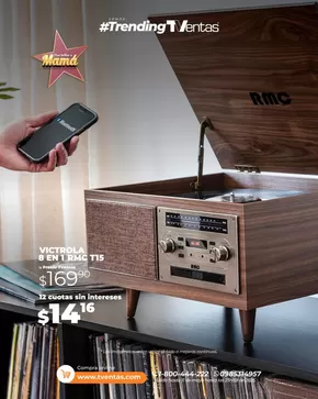 Catálogo TVentas | Victrola 8 en 1 RMC  | 2025-05-07T00:00:00.000Z - 2025-05-11T00:00:00.000Z
