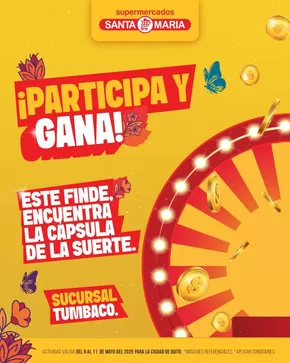 Catálogo Santa Maria en Duran | Participa y gana | 2025-05-09T00:00:00.000Z - 2025-05-11T00:00:00.000Z
