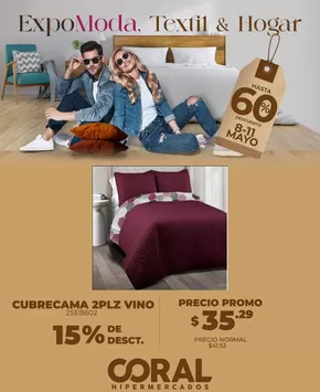 Catálogo Coral Hipermercados | Expomoda textil &hogar | 2025-05-08T00:00:00.000Z - 2025-05-11T00:00:00.000Z