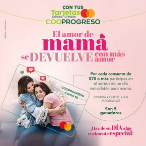 Catálogo Cooprogreso | El amor de mama se devuelve con mas amor  | 2025-05-08T00:00:00.000Z - 2025-05-11T00:00:00.000Z