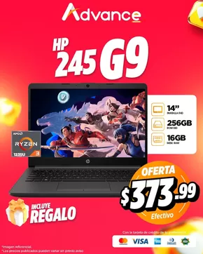 Catálogo Advance | Hp 245 G9 | 2025-05-12T00:00:00.000Z - 2025-05-18T00:00:00.000Z