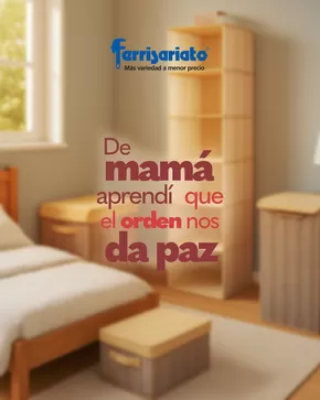 Catálogo Ferrisariato | Cesta organizadora Casaviva rayas sin tapa | 2025-05-12T00:00:00.000Z - 2025-05-18T00:00:00.000Z