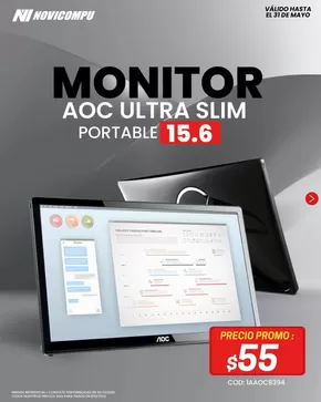 Catálogo Novicompu | Monitor | 2025-05-12T00:00:00.000Z - 2025-05-31T00:00:00.000Z