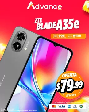 Catálogo Advance | Zte Blade A35e | 2025-05-12T00:00:00.000Z - 2025-05-18T00:00:00.000Z
