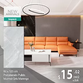 Catálogo Boyacá en Ambato | Descubre la nueva colección de porcelanatos 60x120 en Almacenes Boyacá: elegancia a gran escala para transformar tus espacios con estilo y personalidad. | 2025-05-13T00:00:00.000Z - 2025-05-18T00:00:00.000Z