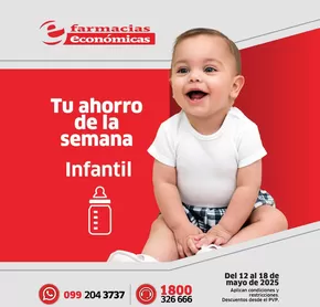 Catálogo Farmacias Económicas en Manta | Tu ahorro de la semana | 2025-05-12T00:00:00.000Z - 2025-05-18T00:00:00.000Z