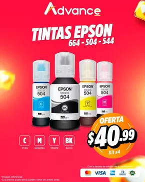 Catálogo Advance en Manta | Tintas epson | 2025-05-14T00:00:00.000Z - 2025-05-18T00:00:00.000Z