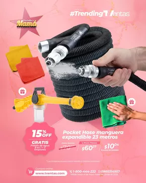 Catálogo TVentas en Guayaquil | Pocker hose manguera expandible 23 metros | 2025-05-14T00:00:00.000Z - 2025-05-18T00:00:00.000Z
