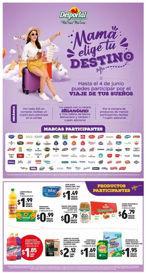 Catálogo Supermercados Delportal | Mama elige tu destino | 2025-05-15T00:00:00.000Z - 2025-06-04T00:00:00.000Z