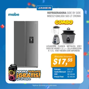 Catálogo Jaher en Guayaquil | Tu hoagr se merece lo mejor con mabe | 2025-05-15T00:00:00.000Z - 2025-05-18T00:00:00.000Z