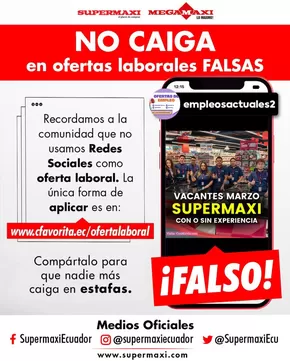 Catálogo Supermaxi en Riobamba | Promo 2X1 en Barrilla | 2025-05-15T00:00:00.000Z - 2025-06-01T00:00:00.000Z