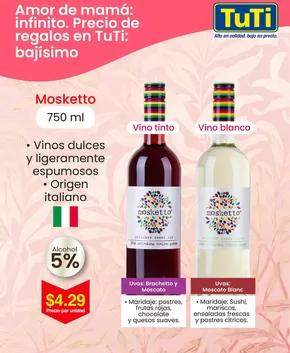 Catálogo TuTi en Ibarra | Precio de regalos en tuti bajisimo  | 2025-05-16T00:00:00.000Z - 2025-05-18T00:00:00.000Z