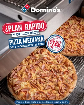Catálogo Domino's Pizza | Plan rapido y delicioso? | 2025-05-16T00:00:00.000Z - 2025-05-18T00:00:00.000Z