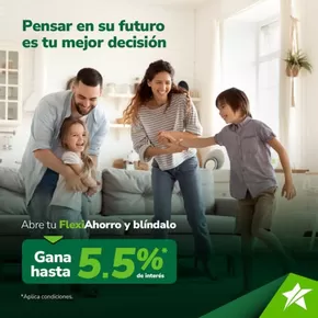 Catálogo Produbanco | Abre tu Flexi ahorro y blindalo gana hasta 5.5% | 2025-05-16T00:00:00.000Z - 2025-05-18T00:00:00.000Z