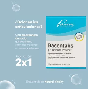 Catálogo Natural Vitality | Promocion 2X1 basentabs | 2025-05-16T00:00:00.000Z - 2025-05-18T00:00:00.000Z