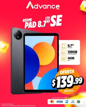 Catálogo Advance en Manta | Gran variedad de ofertas | 2025-05-16T00:00:00.000Z - 2025-05-18T00:00:00.000Z