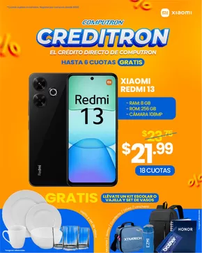 Catálogo Computron en Samborondón | Xiaomi Redmi 13 | 2025-05-19T00:00:00.000Z - 2025-06-15T00:00:00.000Z