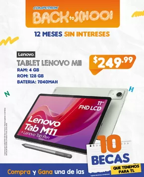 Catálogo Computron en Samborondón | Tablet lenovo  | 2025-04-28T00:00:00.000Z - 2025-06-15T00:00:00.000Z