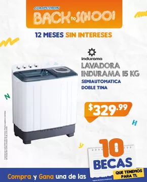Catálogo Computron en Samborondón | Lavadora Indurama 15Kg | 2025-04-28T00:00:00.000Z - 2025-06-15T00:00:00.000Z