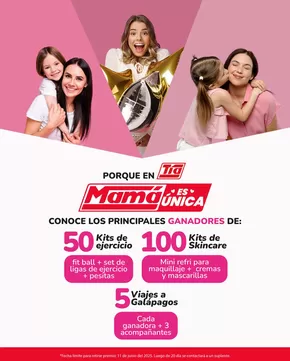 Catálogo Tia en Tabacundo | Conoce los prinicpales ganadores  | 2025-05-27T00:00:00.000Z - 2025-06-11T00:00:00.000Z