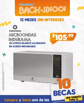 Catálogo Computron en Samborondón | Microondas Indurama | 2025-04-28T00:00:00.000Z - 2025-06-15T00:00:00.000Z