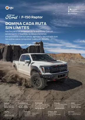 Catálogo Ford en Guayaquil | Ford F-150 Raptor | 2025-06-02T00:00:00.000Z - 2026-06-02T00:00:00.000Z