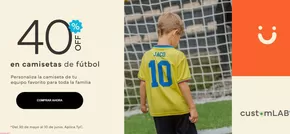 40%Off en camisetas de futbol