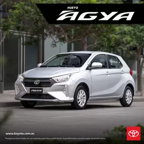 Catálogo Toyota |  Toyota Agya | 2025-06-05T00:00:00.000Z - 2026-12-31T00:00:00.000Z